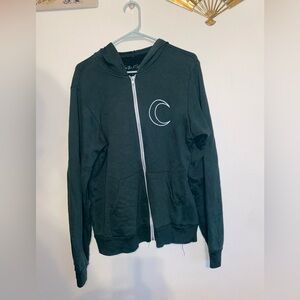 Free the mother “moon mother” zip up hoodie